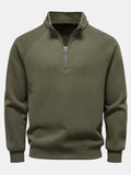Sudadera con cremallera hasta el cuarto