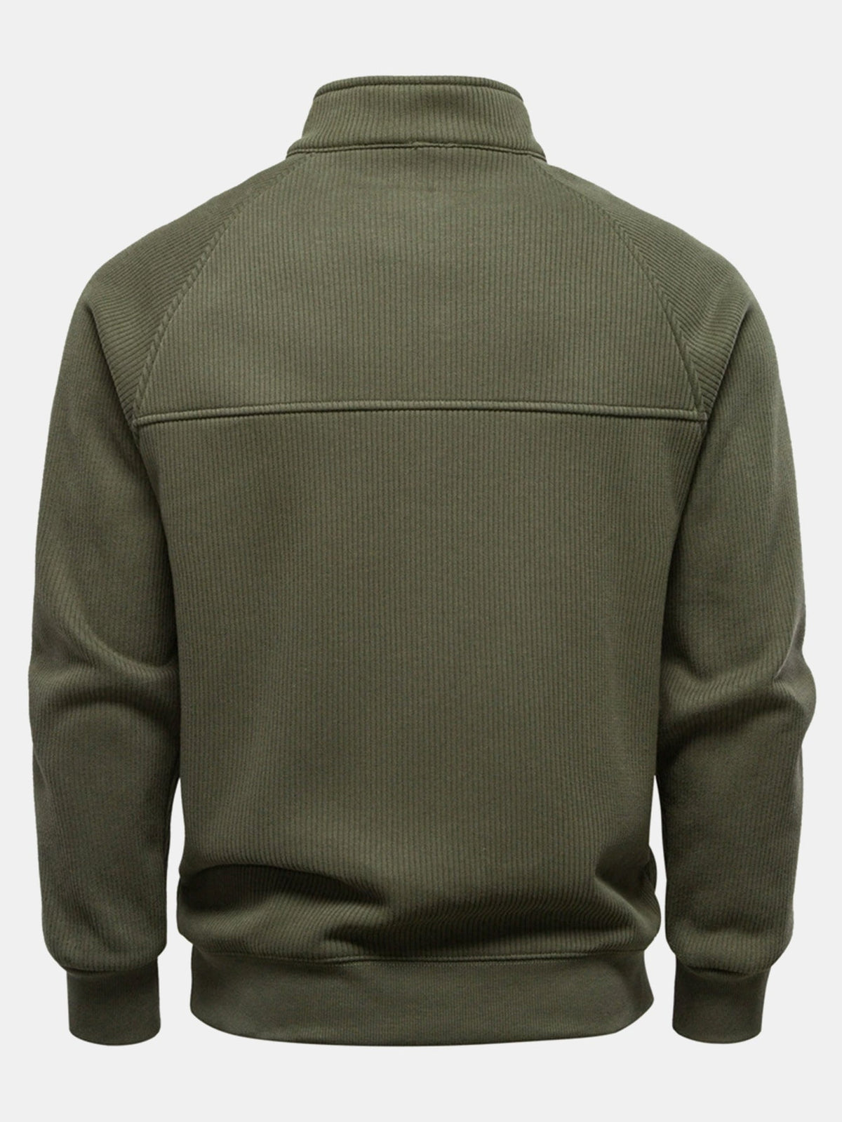 Sudadera con cremallera hasta el cuarto