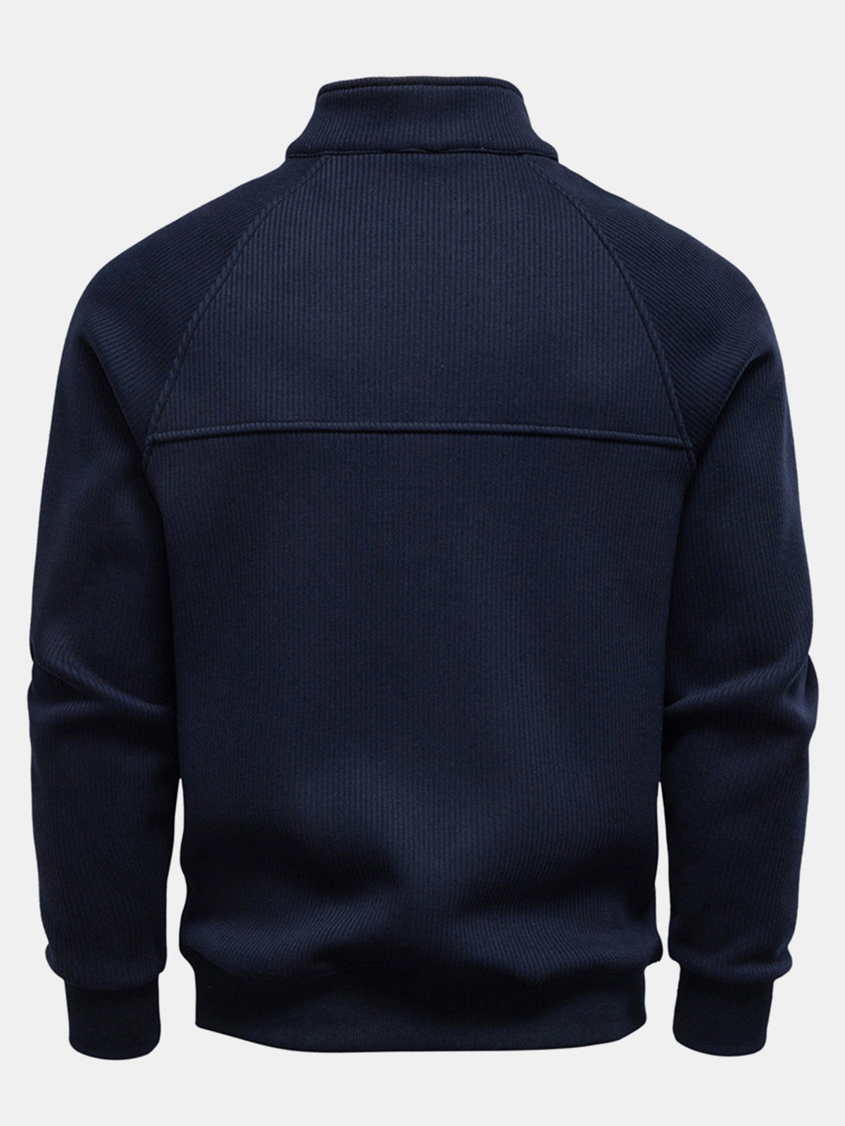 Sudadera con cremallera hasta el cuarto
