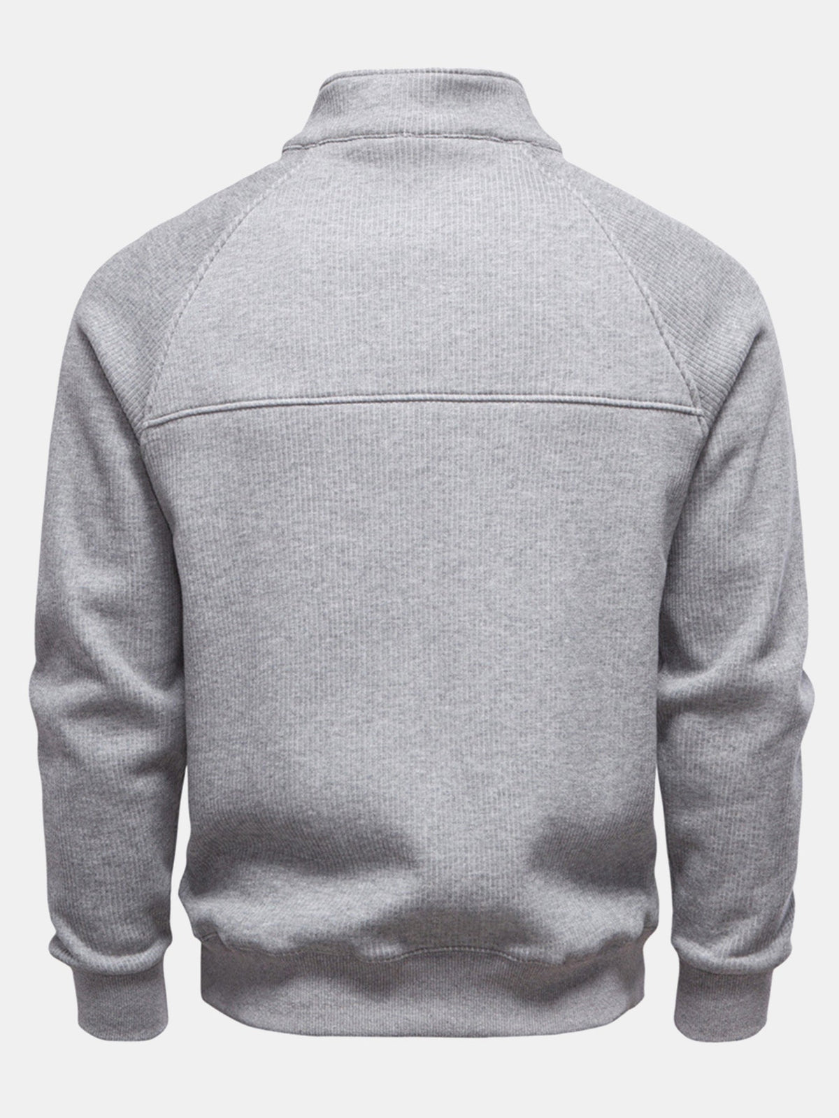 Sudadera con cremallera hasta el cuarto