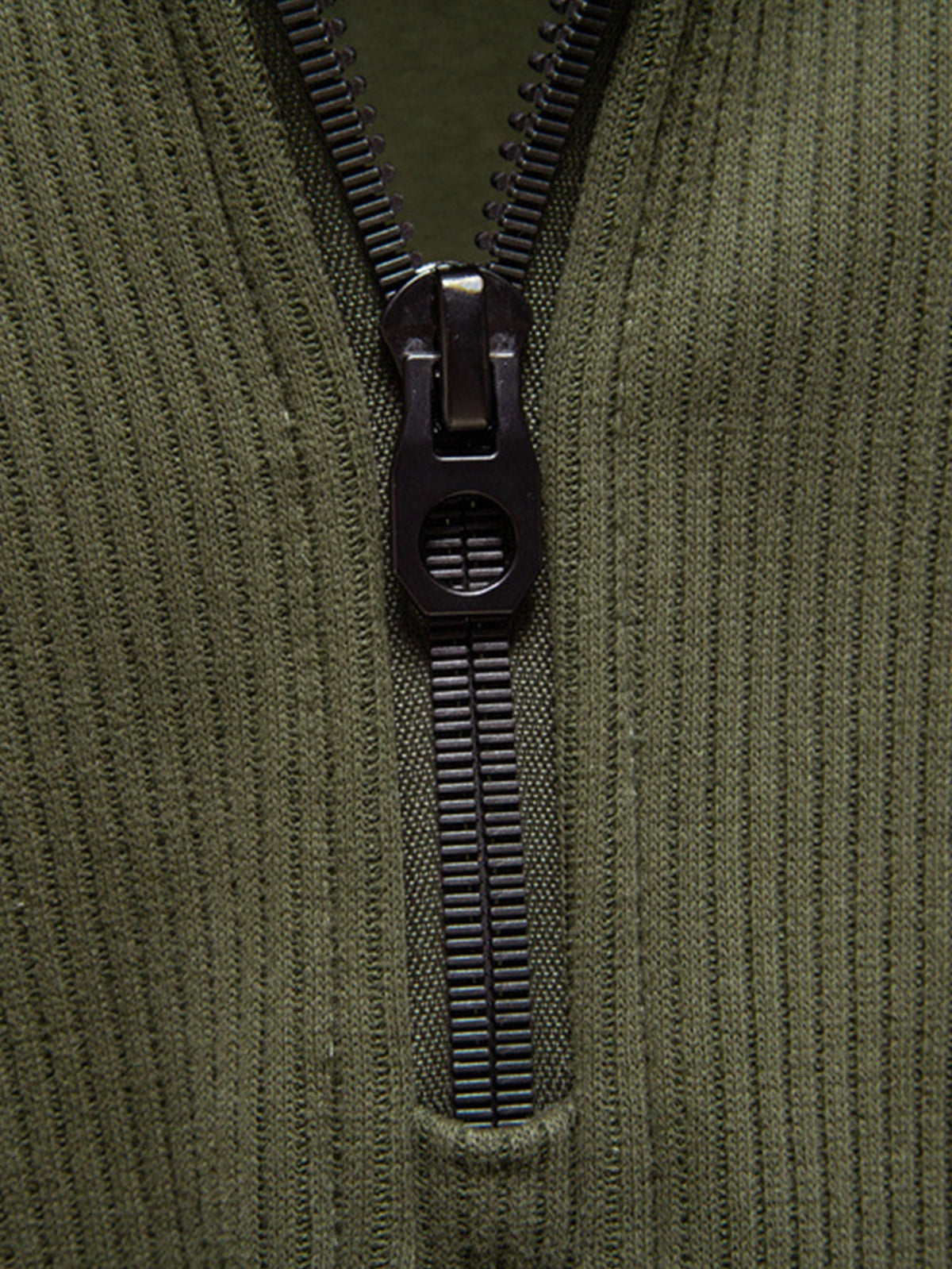 Sudadera con cremallera hasta el cuarto