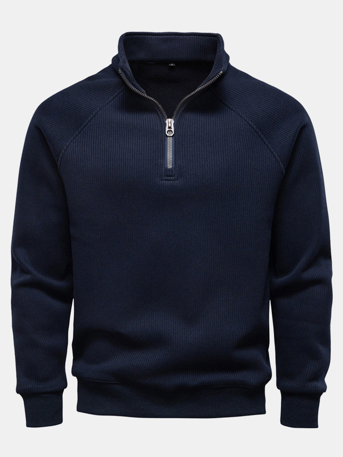 Sudadera con cremallera hasta el cuarto