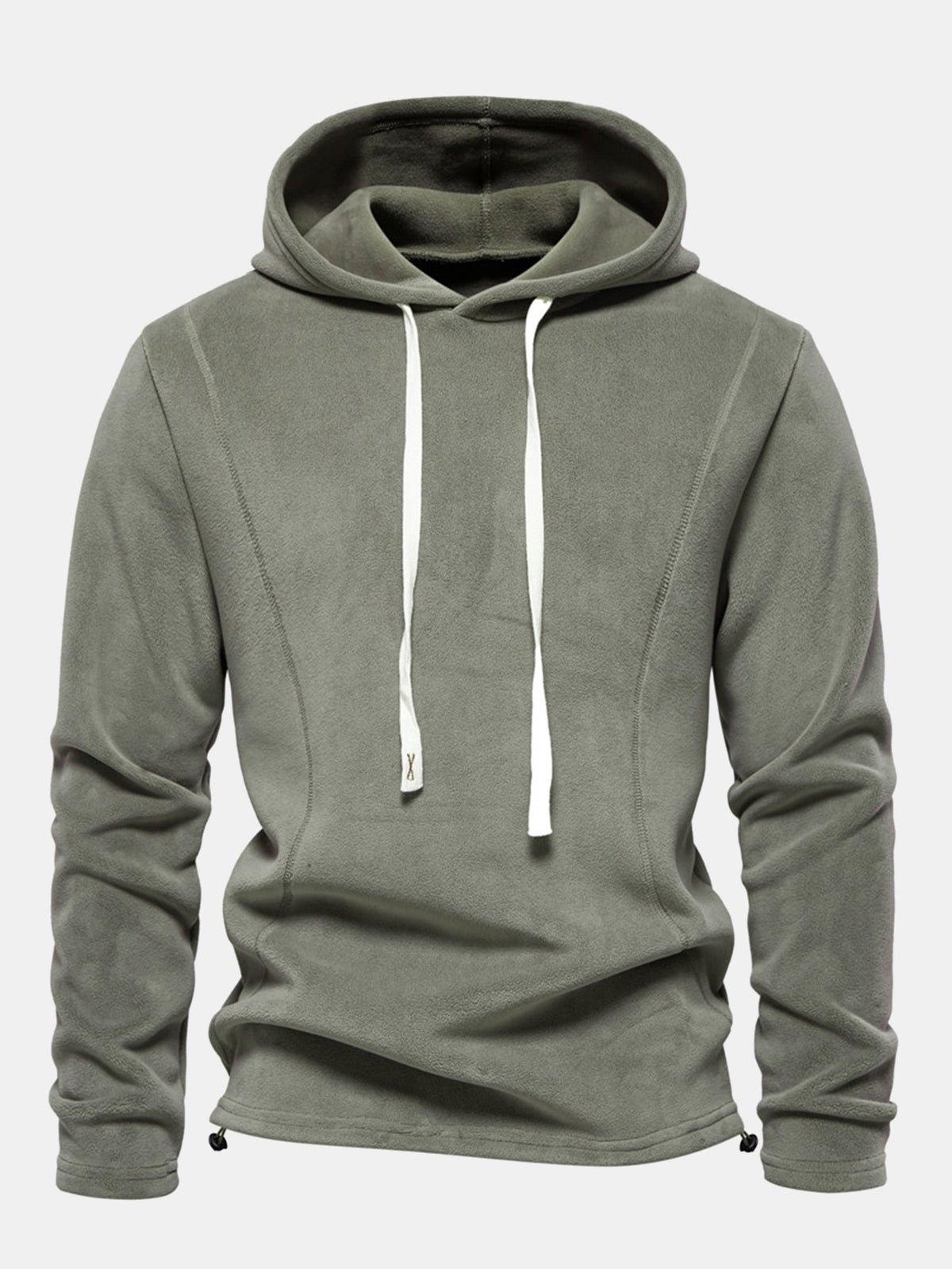 Sudadera con capucha de forro polar