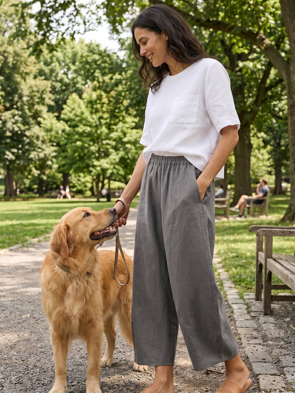 Pantalón tobillero