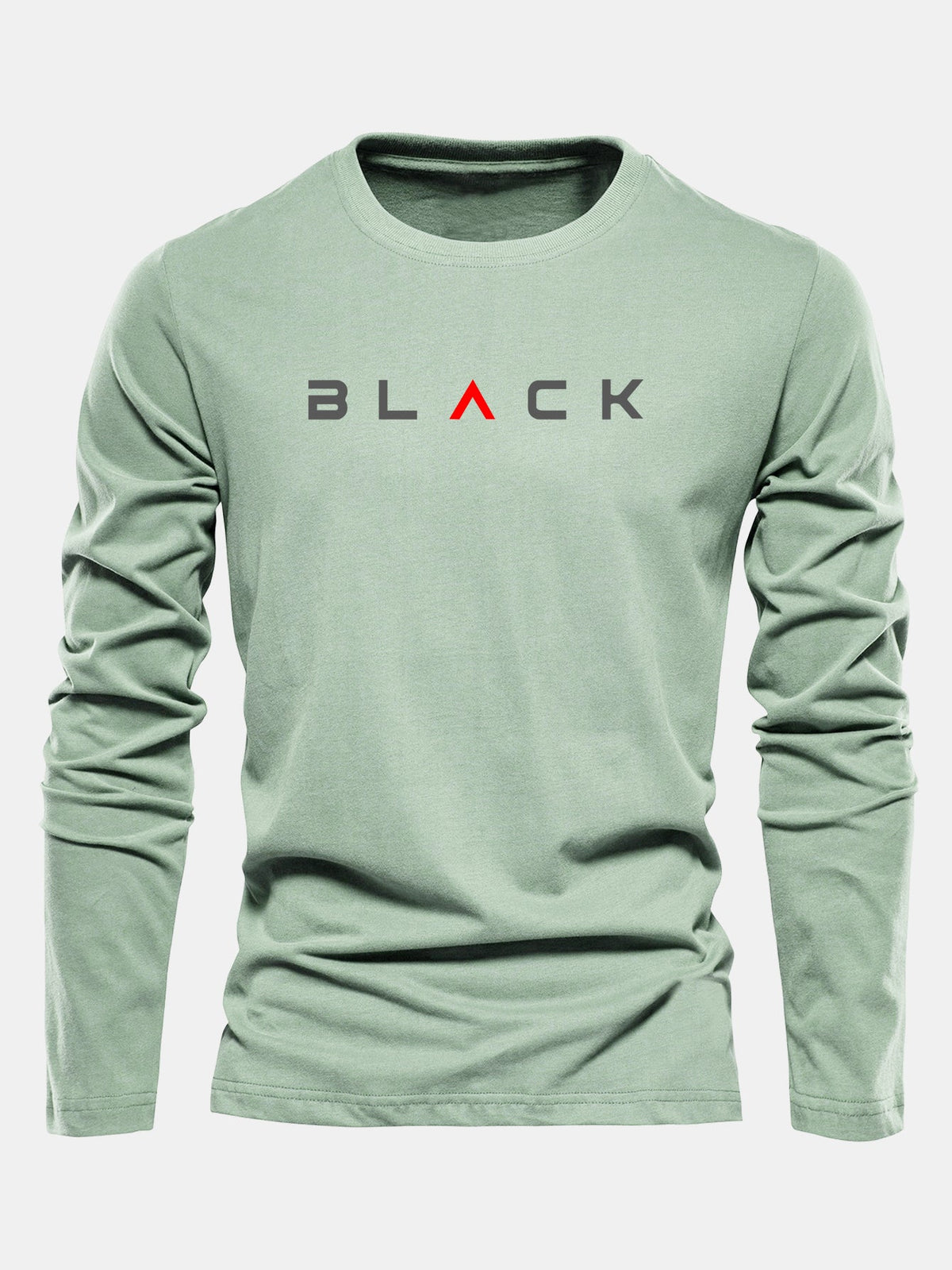 Camiseta negra de manga larga