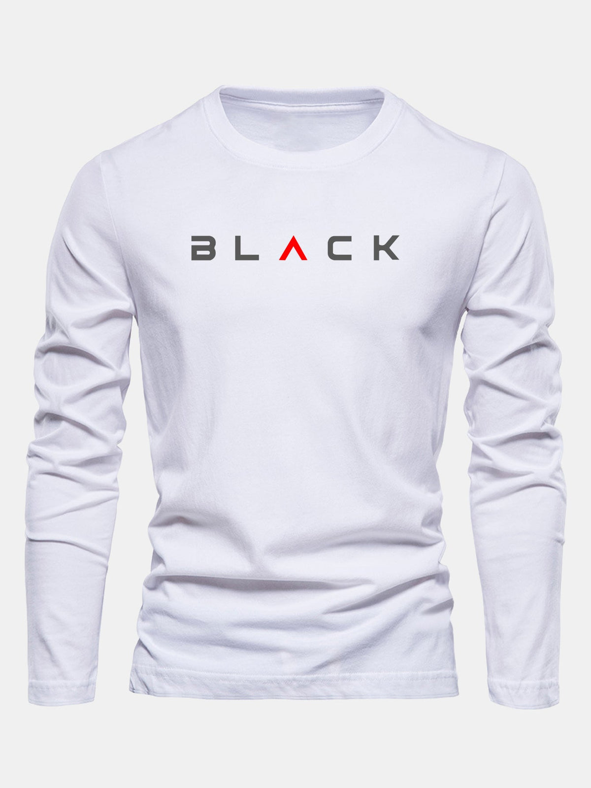 Camiseta negra de manga larga