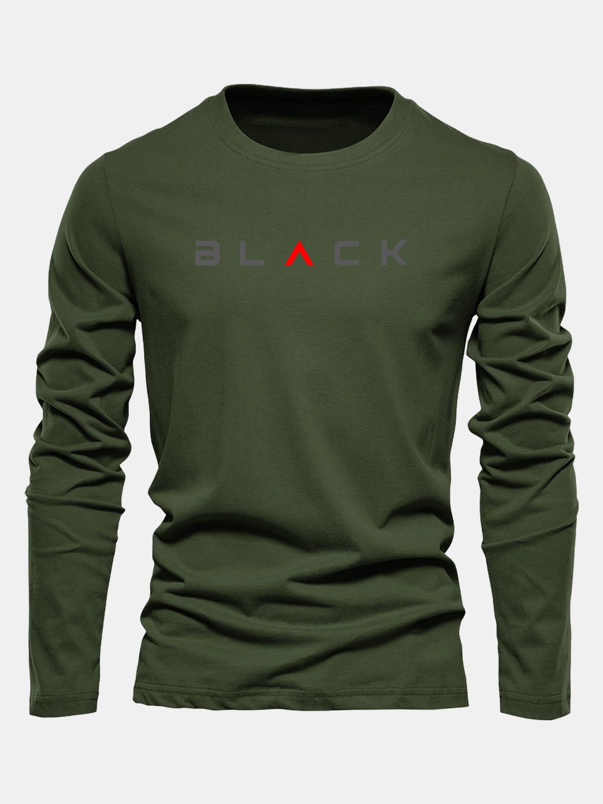 Camiseta negra de manga larga