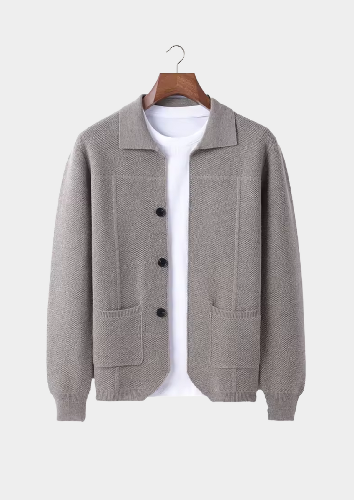 Chaqueta abotonada 100 % cachemira