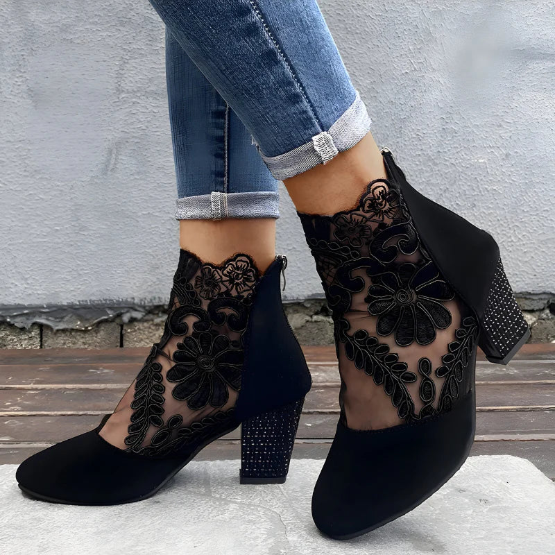 Tacones ortopédicos elegantes y transpirables