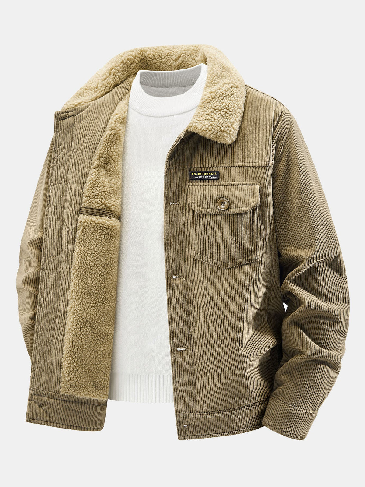 Chaqueta con botones