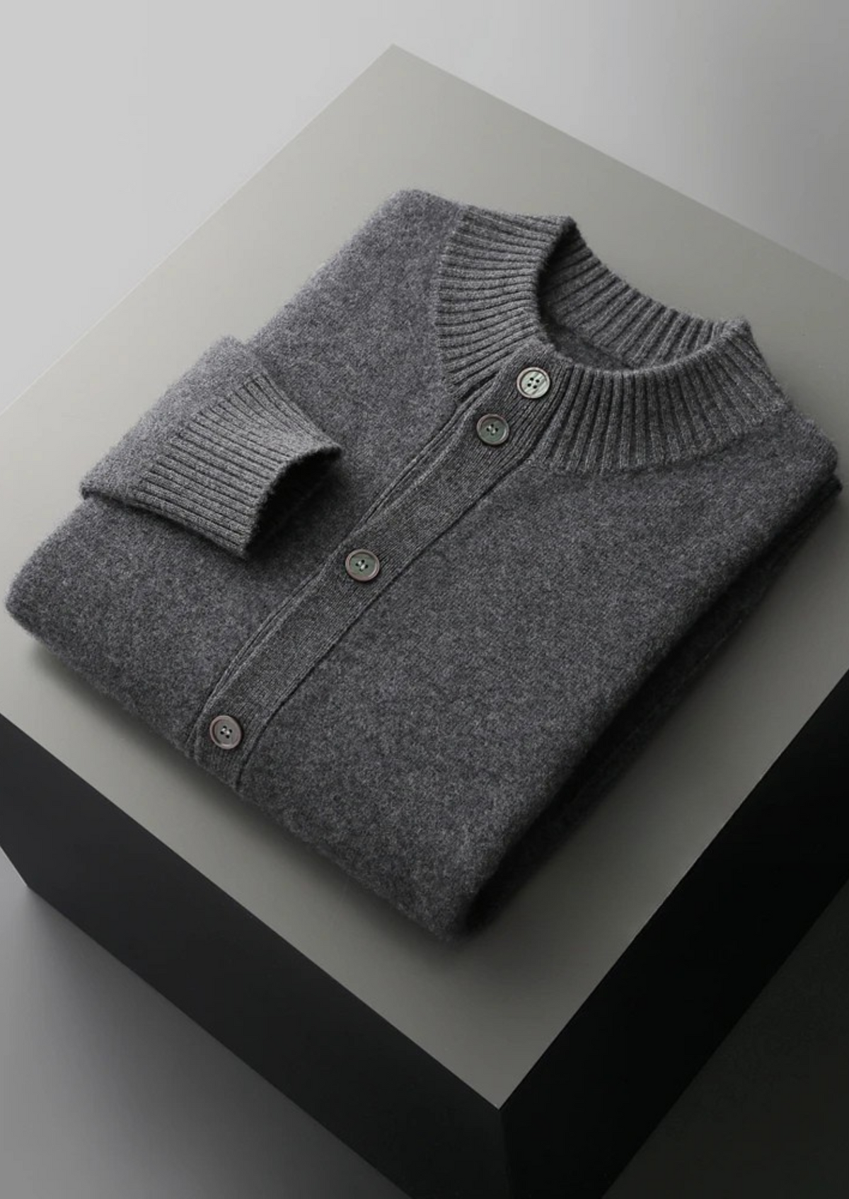 Jersey   100% cachemir con botones