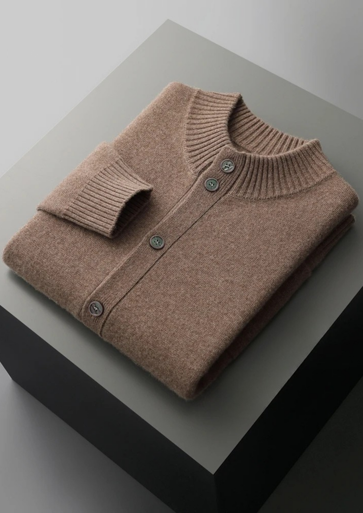 Jersey   100% cachemir con botones