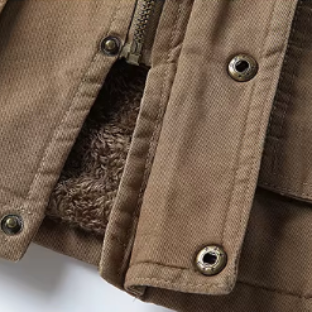 Chaqueta de algodón casual