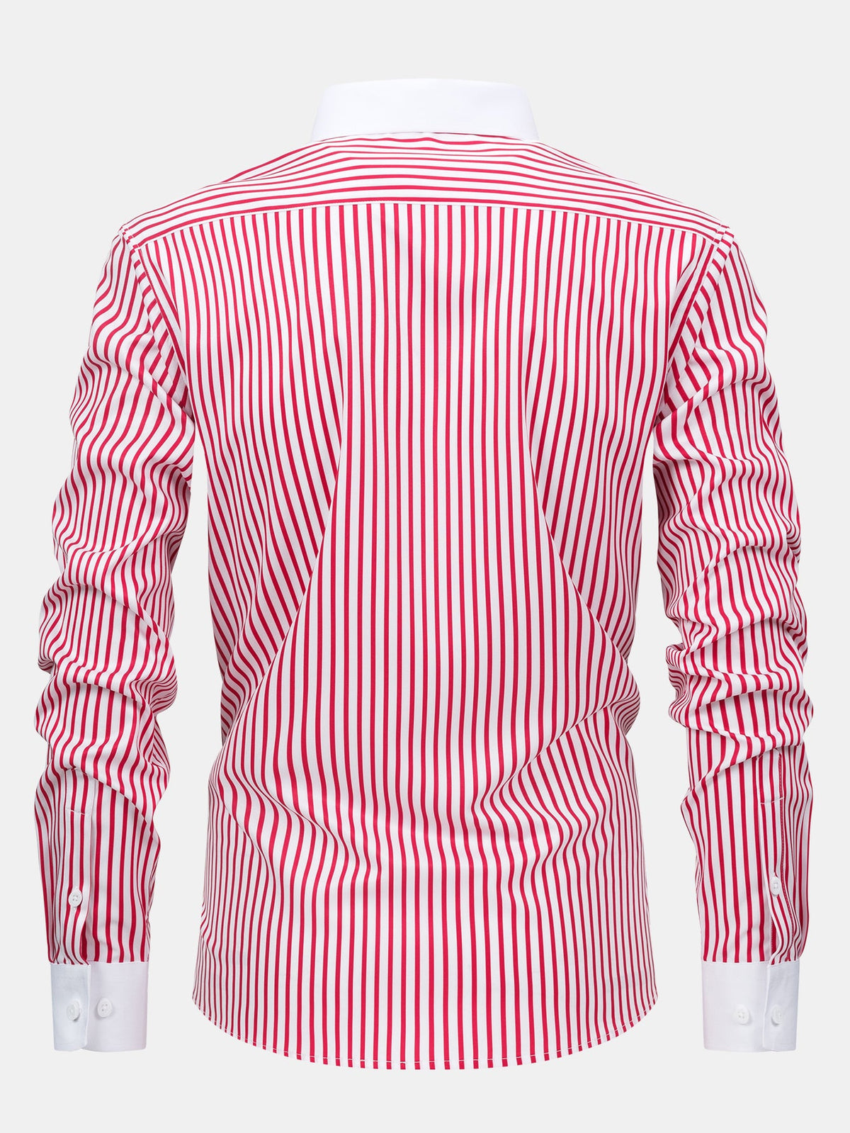 Camisa Winchester de rayas  y pantalones ajustados de corte cónico