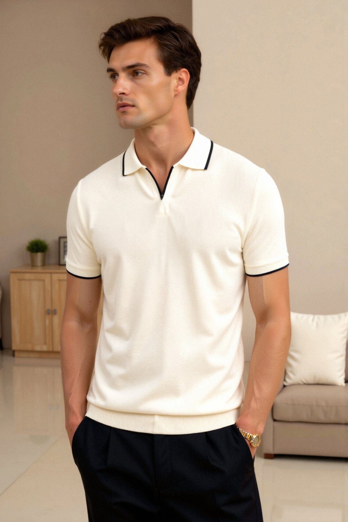 Polo Contrast