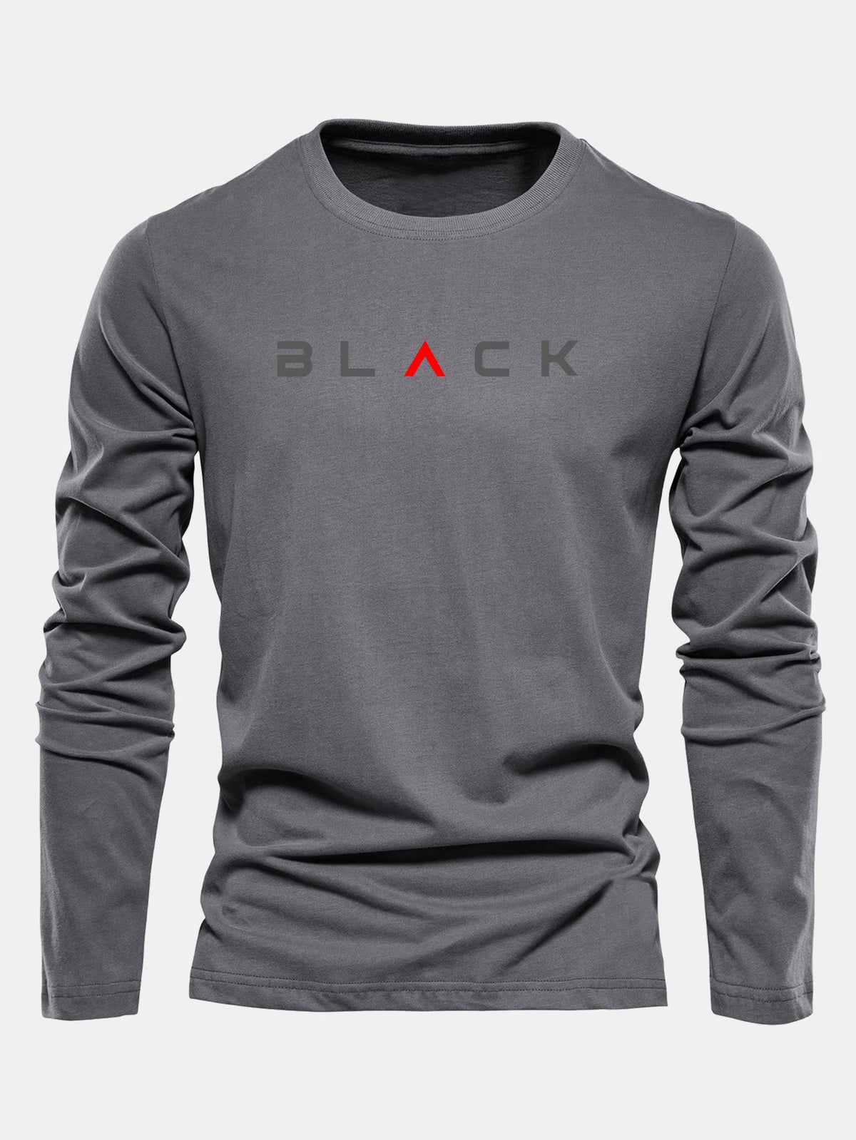 Camiseta negra de manga larga
