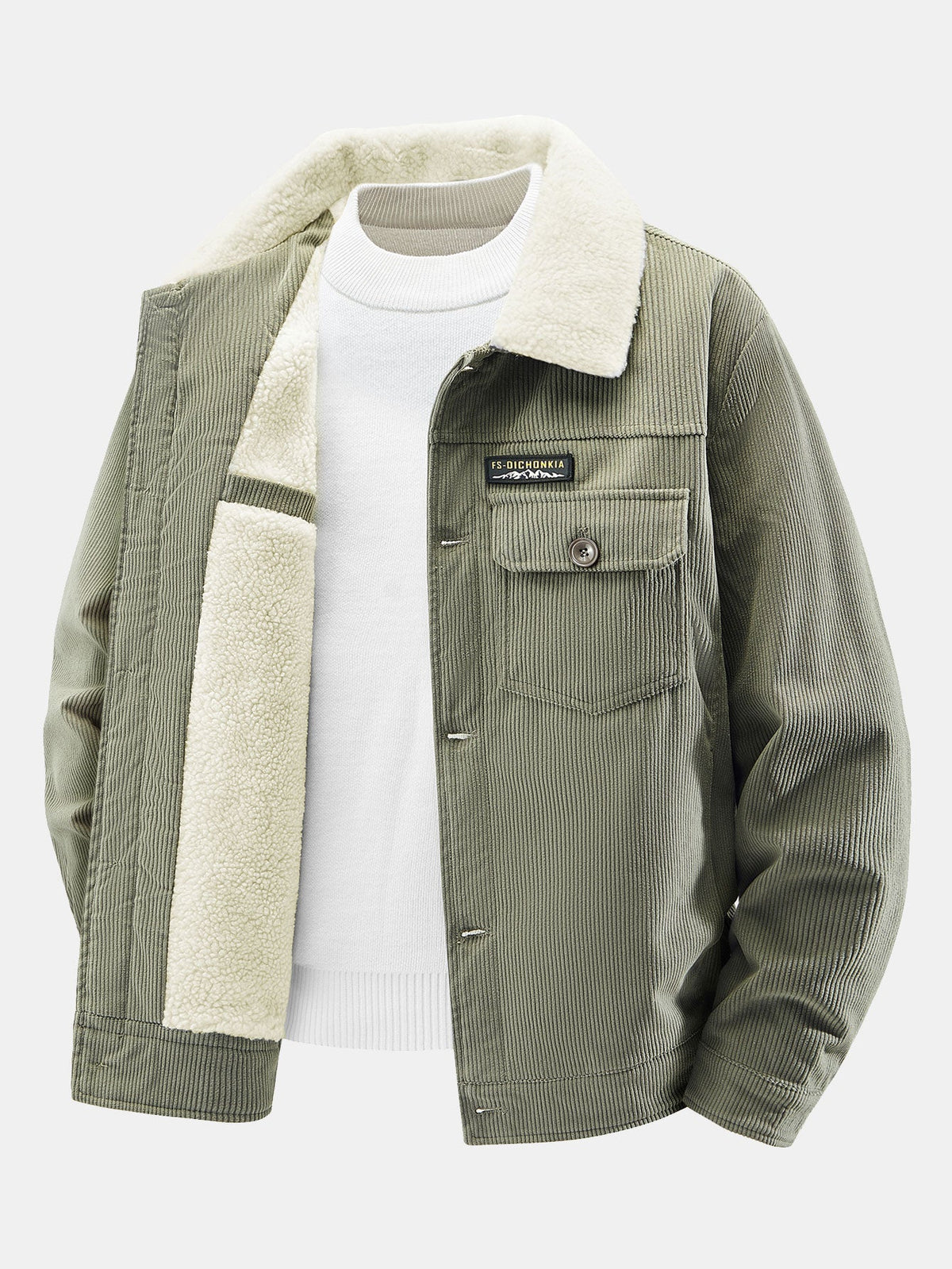 Chaqueta con botones
