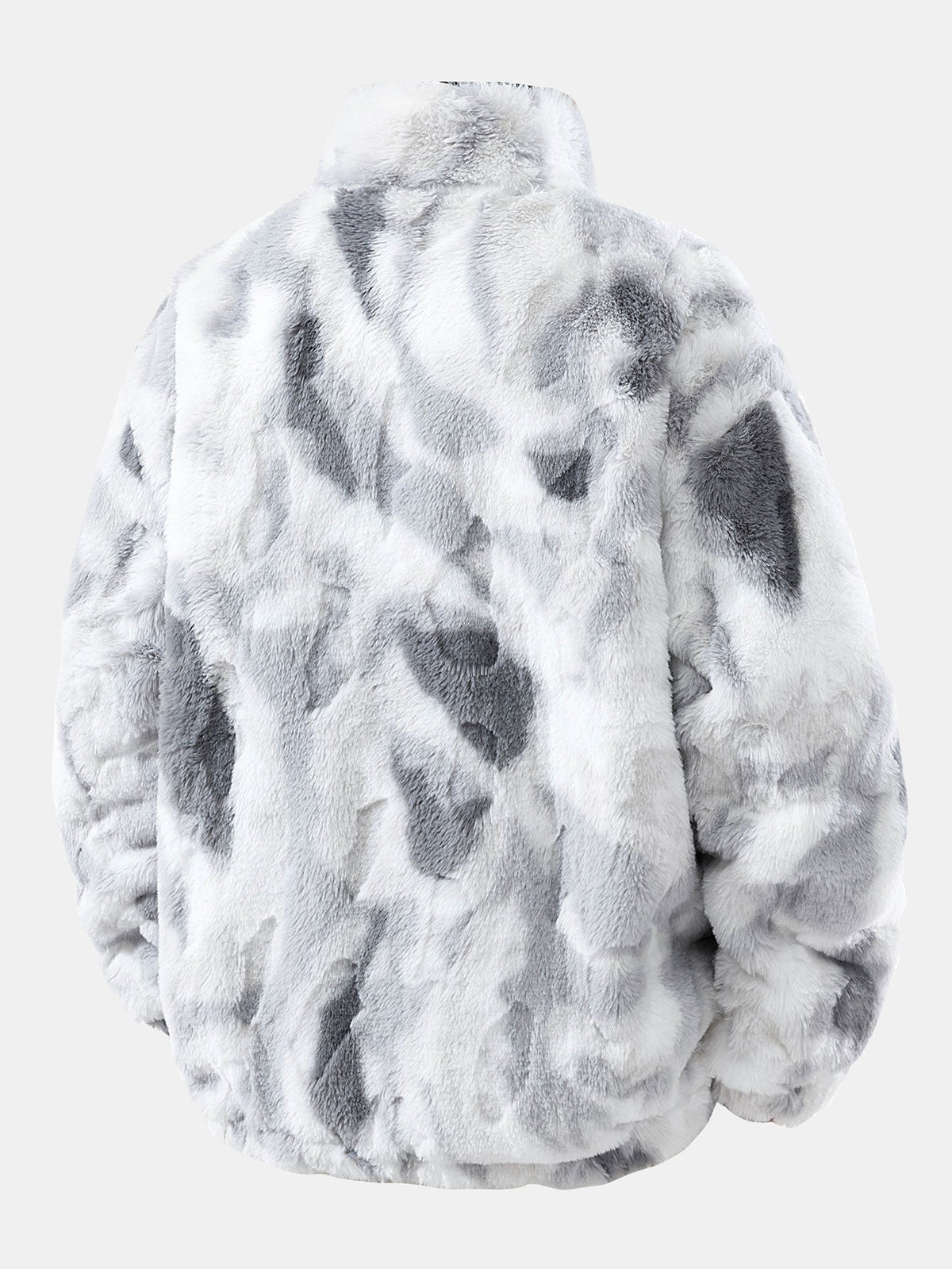 Chaqueta con cremallera de piel sintética