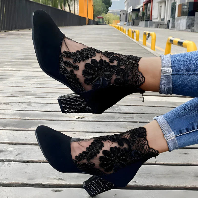 Tacones ortopédicos elegantes y transpirables
