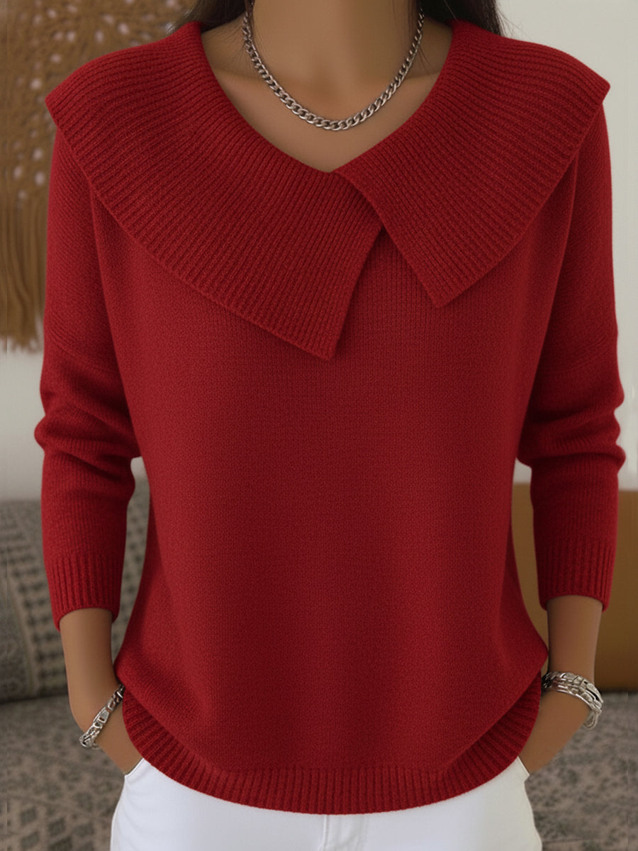Jersey Cálido con Cuello Alto