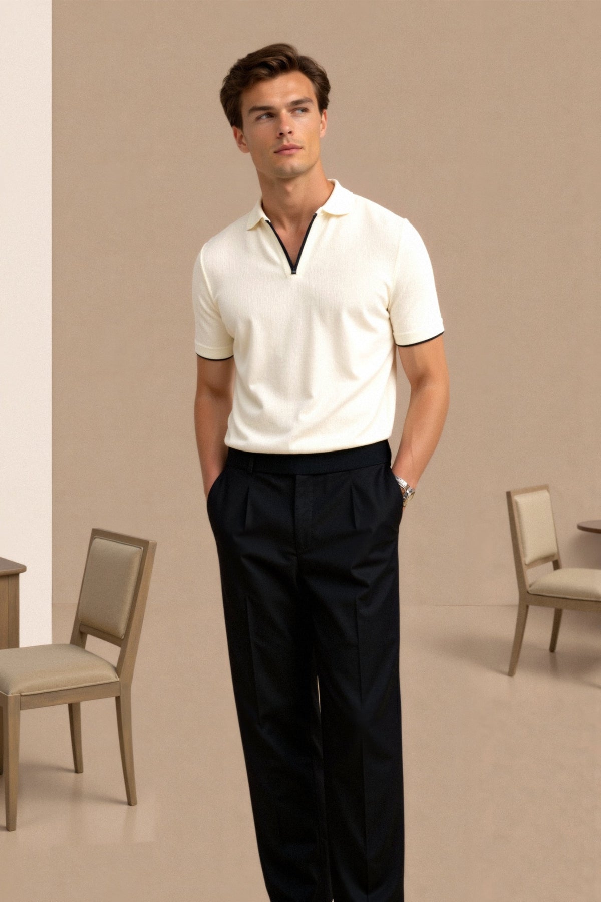 Polo Contrast
