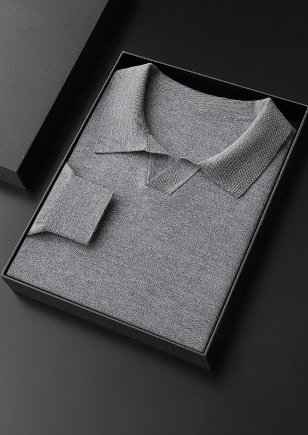 Polo de punto 100% cachemir