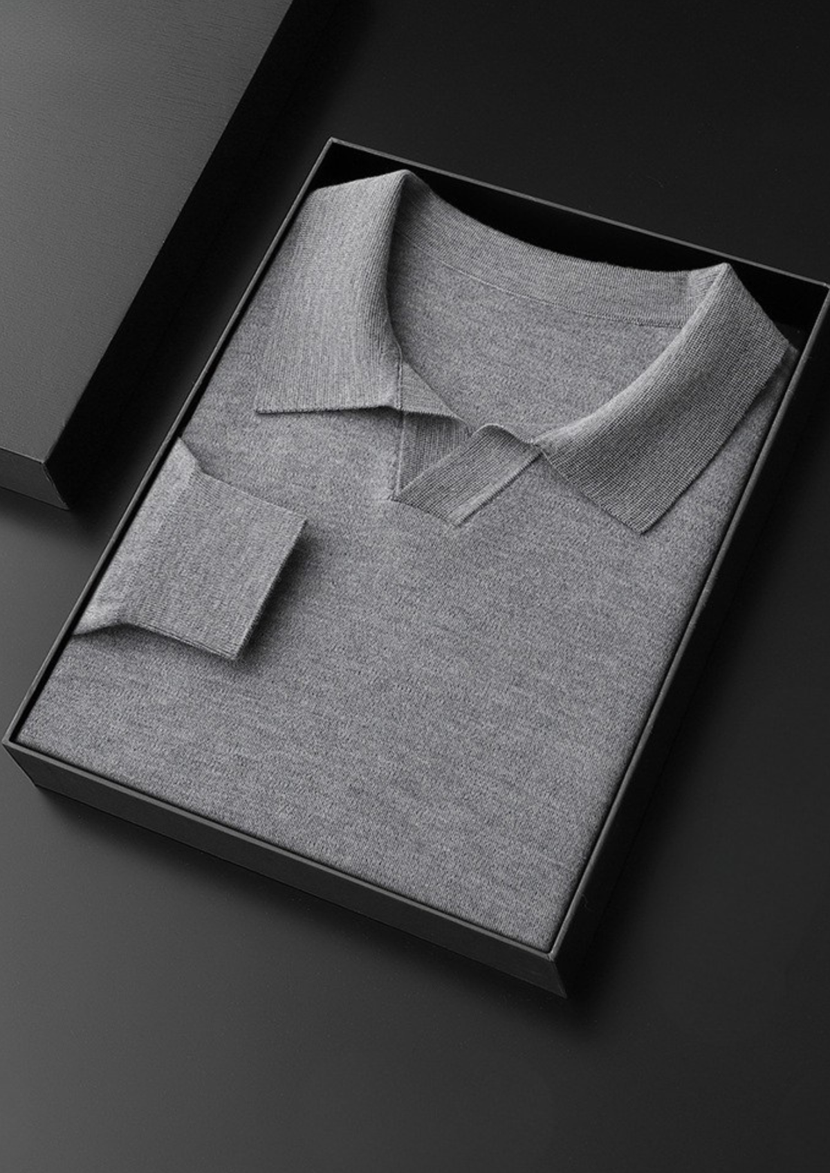 Polo de punto 100% cachemir