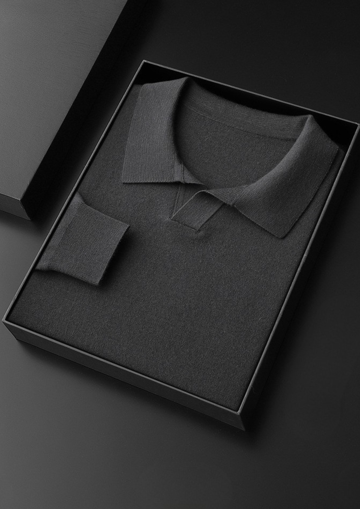Polo de punto 100% cachemir