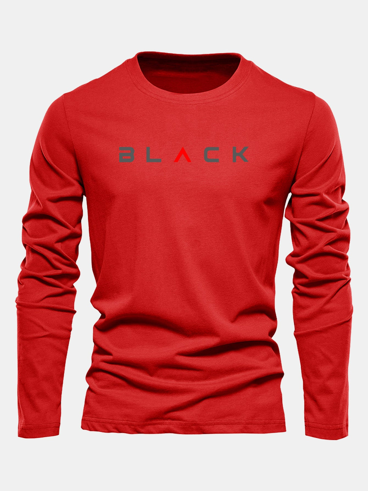 Camiseta negra de manga larga