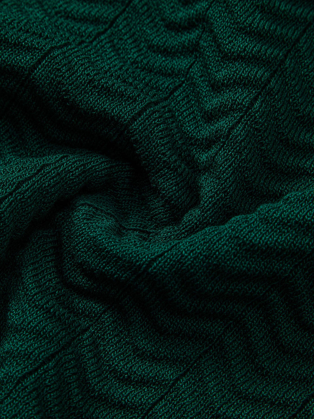 Polo de punto con cuello en V