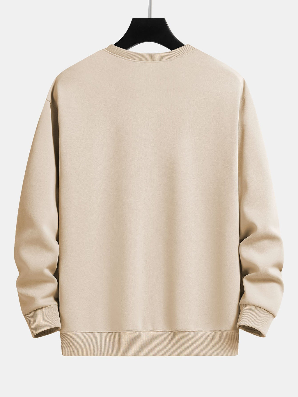 Sudadera básica de corte relajado