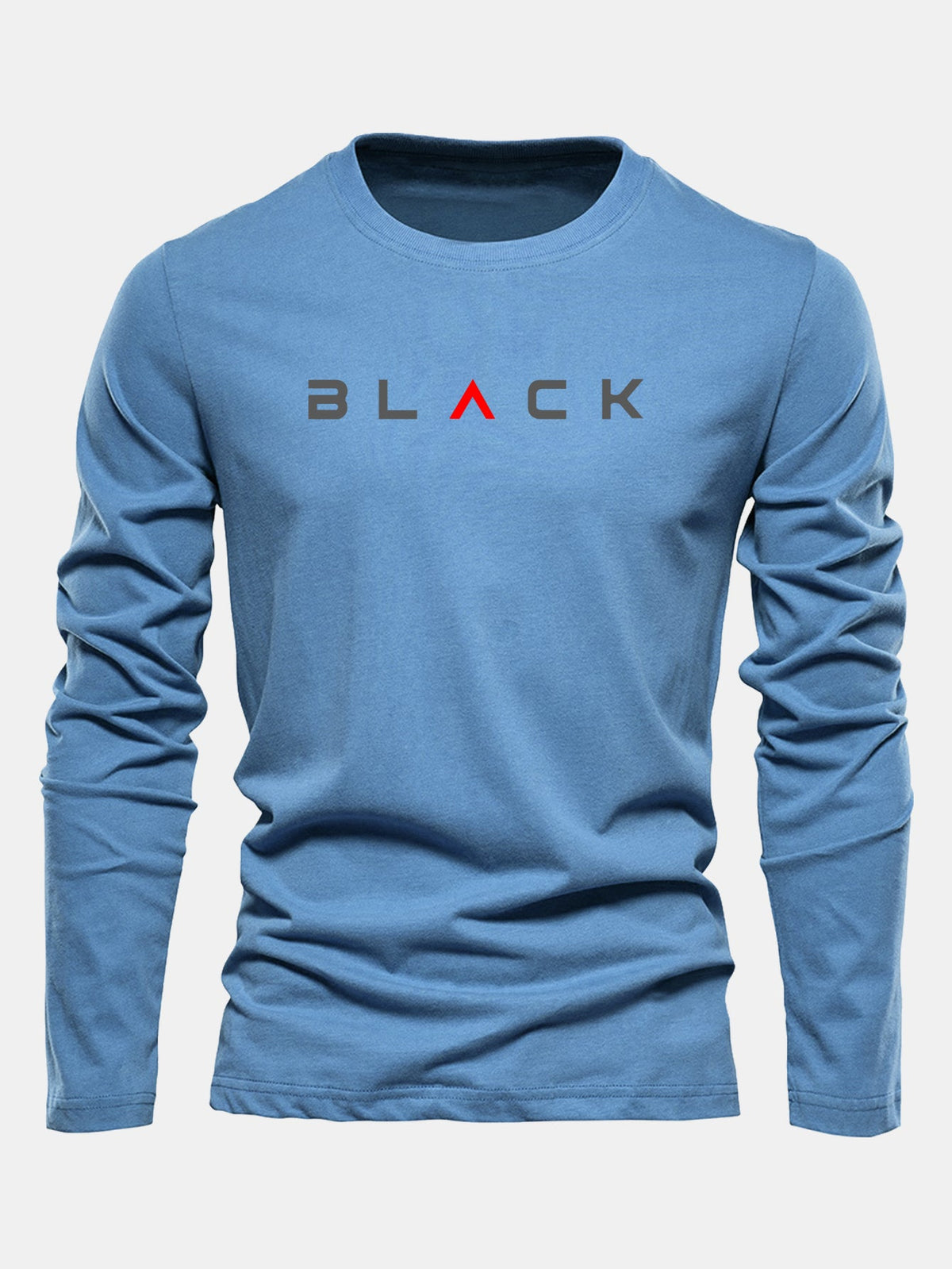 Camiseta negra de manga larga
