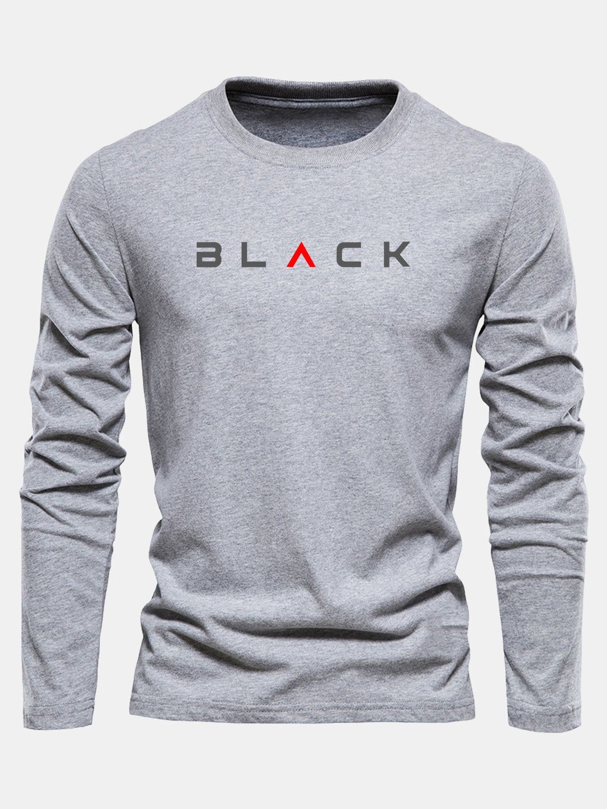 Camiseta negra de manga larga