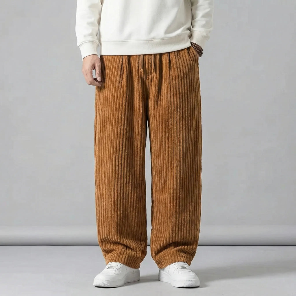 Pantalón de hombre de corduroy