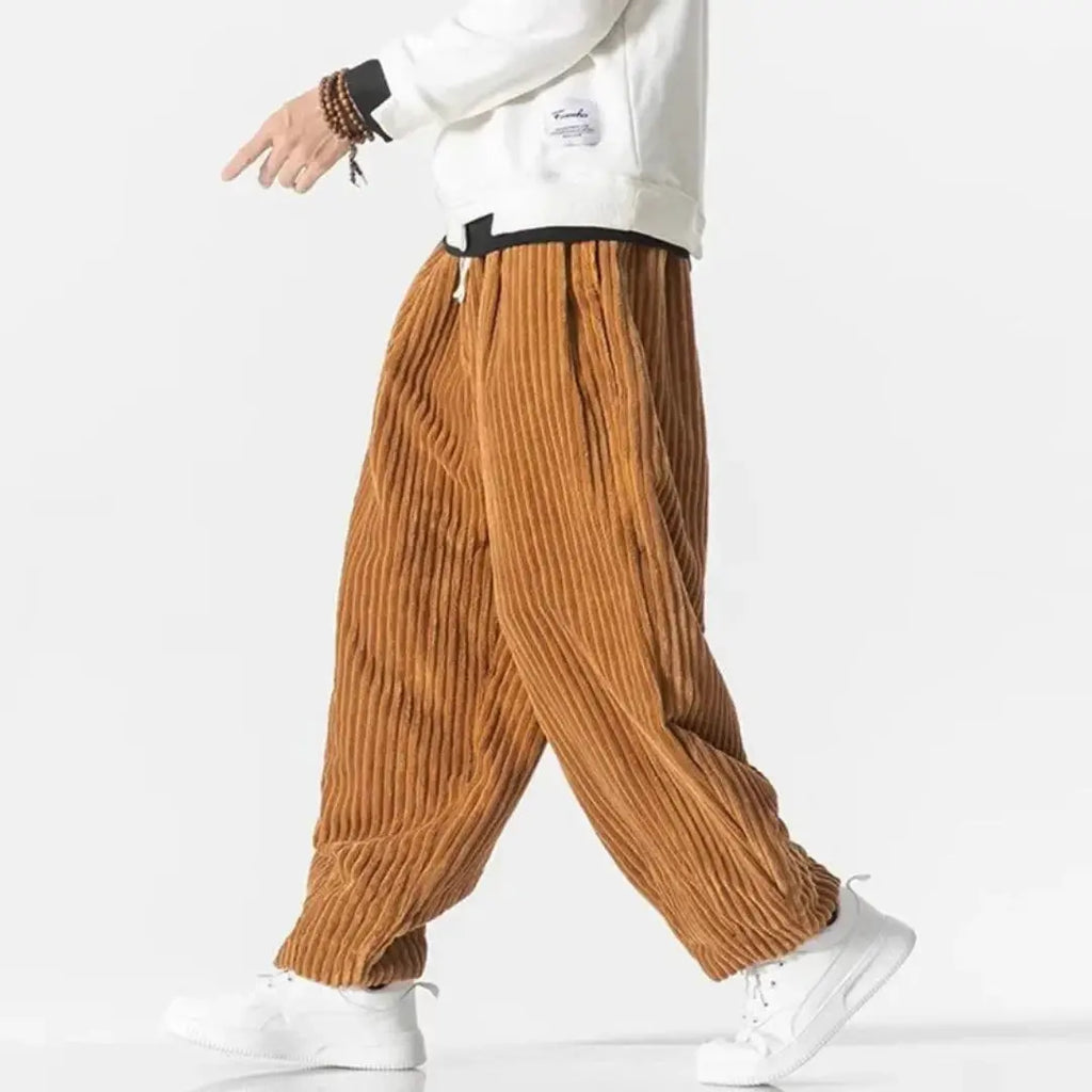 Pantalón de hombre de corduroy