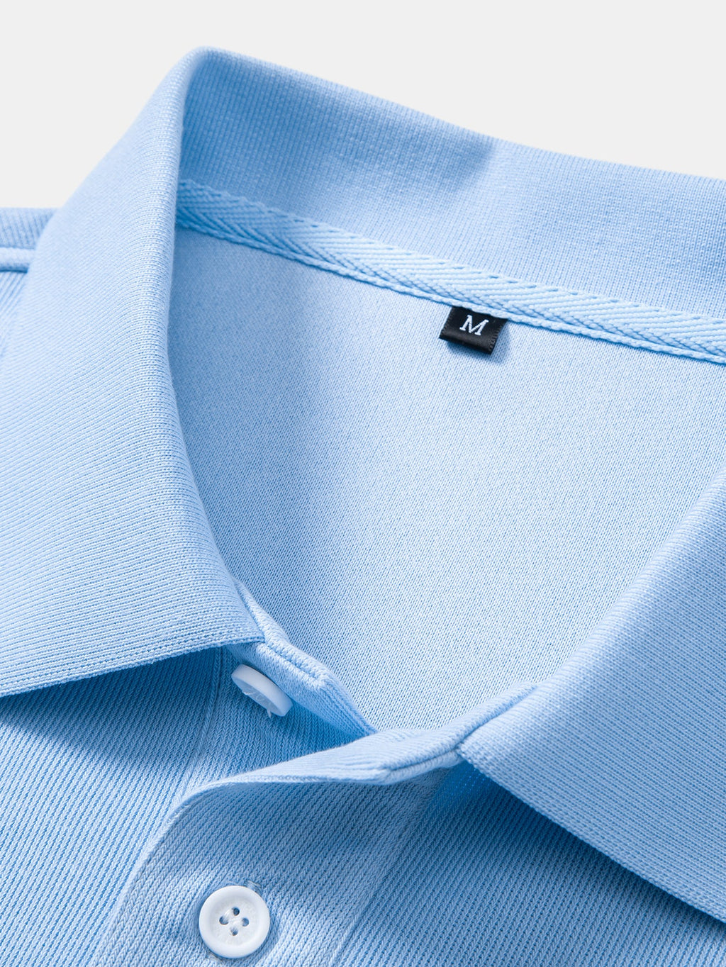 Sudadera con Cuello Polo Sólido