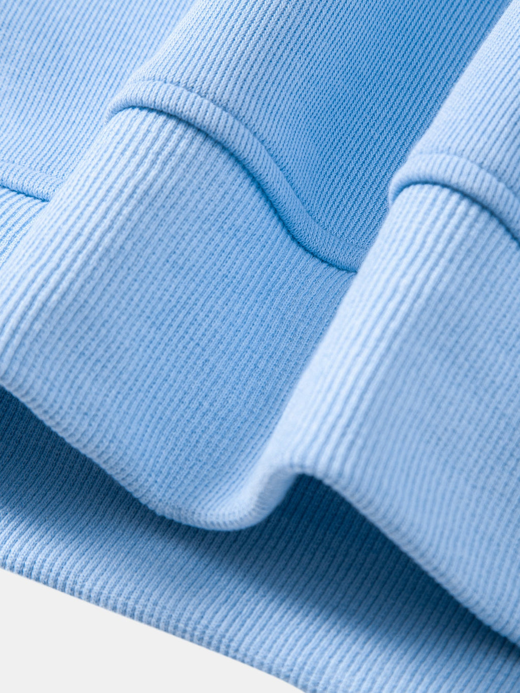 Sudadera con Cuello Polo Sólido