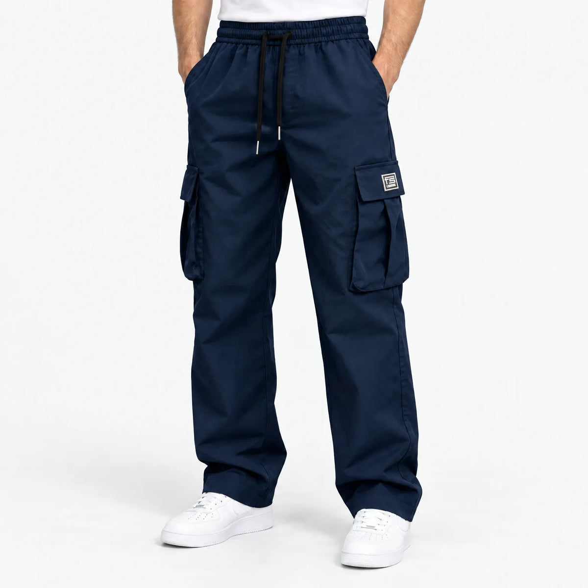 Pantalón cargo holgado para hombre