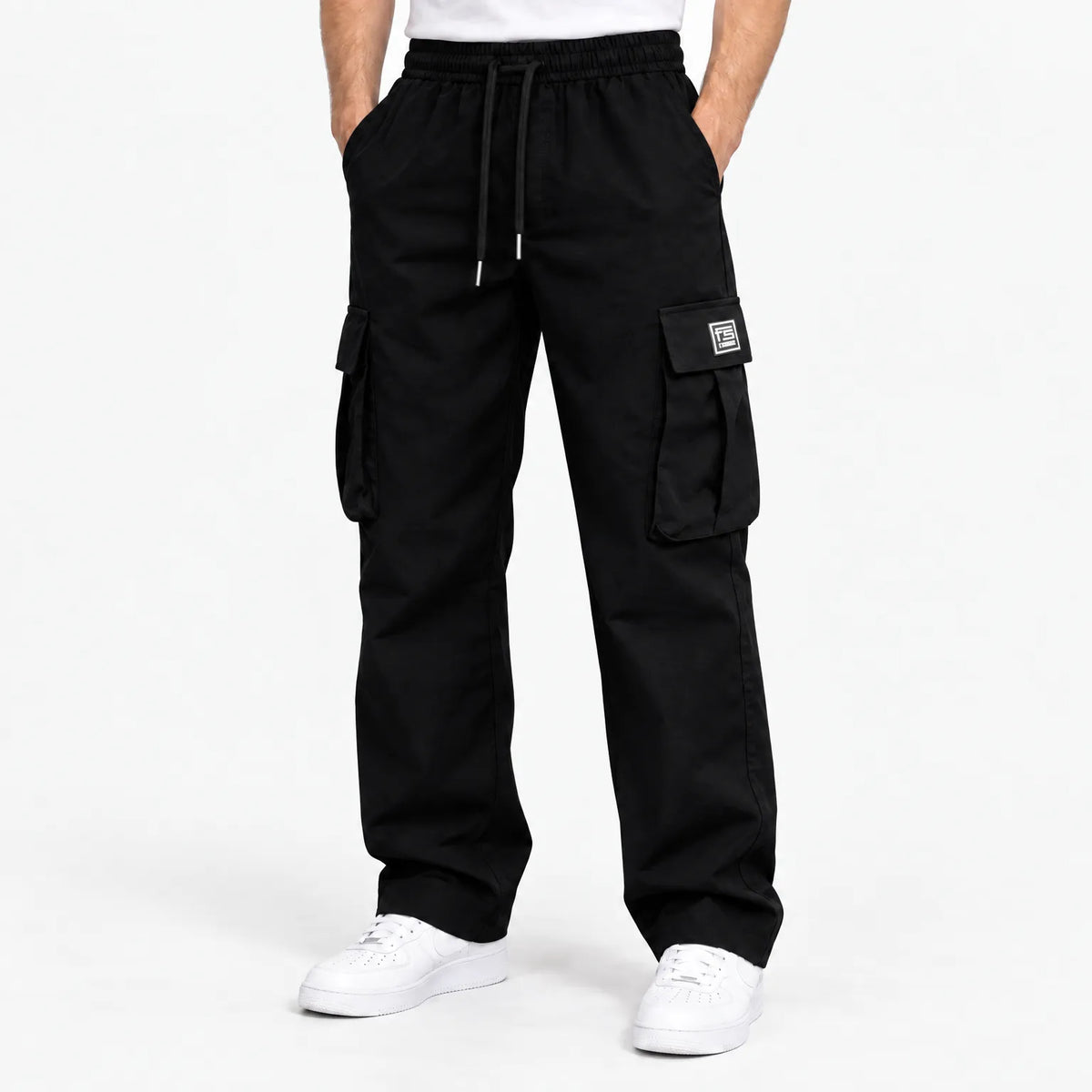 Pantalón cargo holgado para hombre