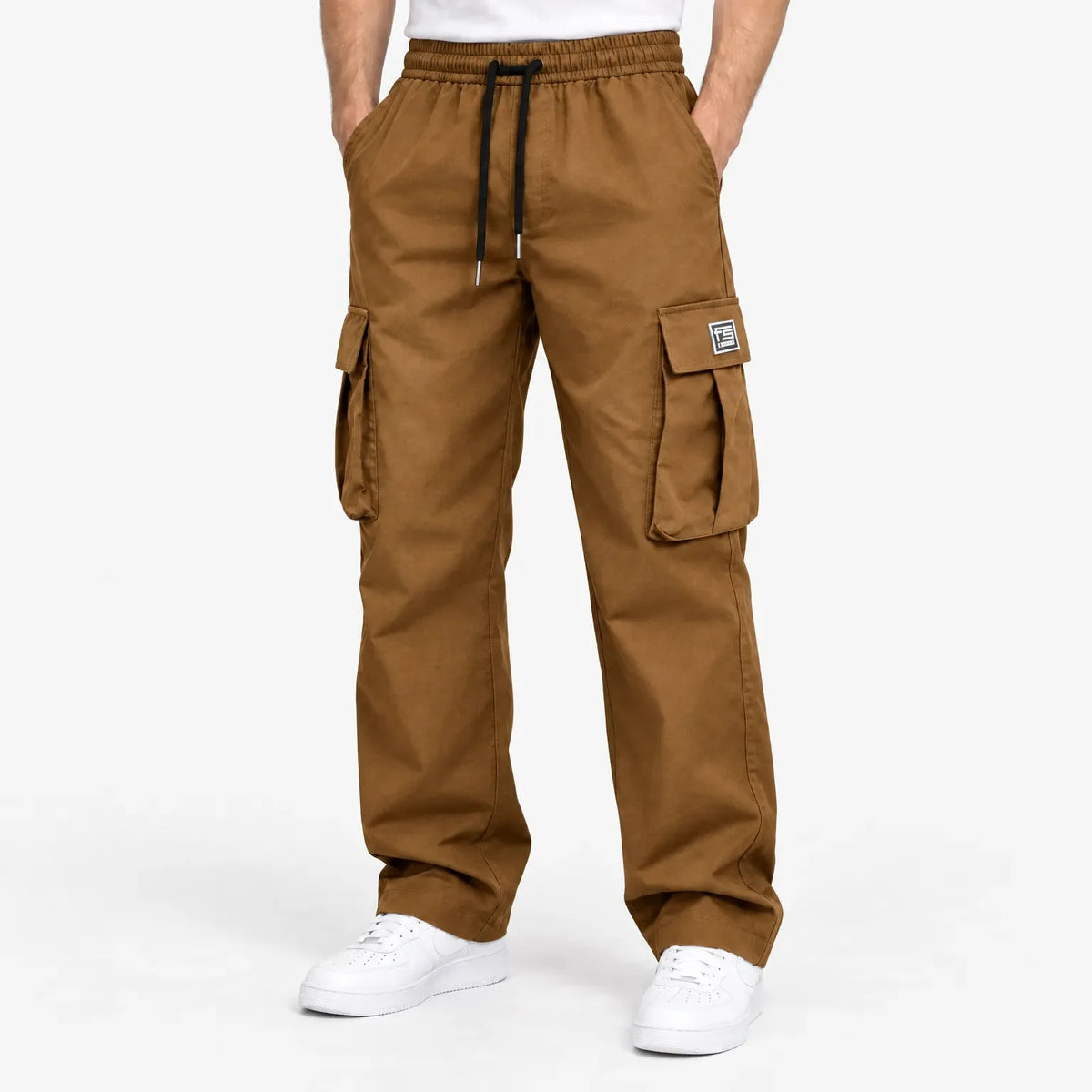 Pantalón cargo holgado para hombre