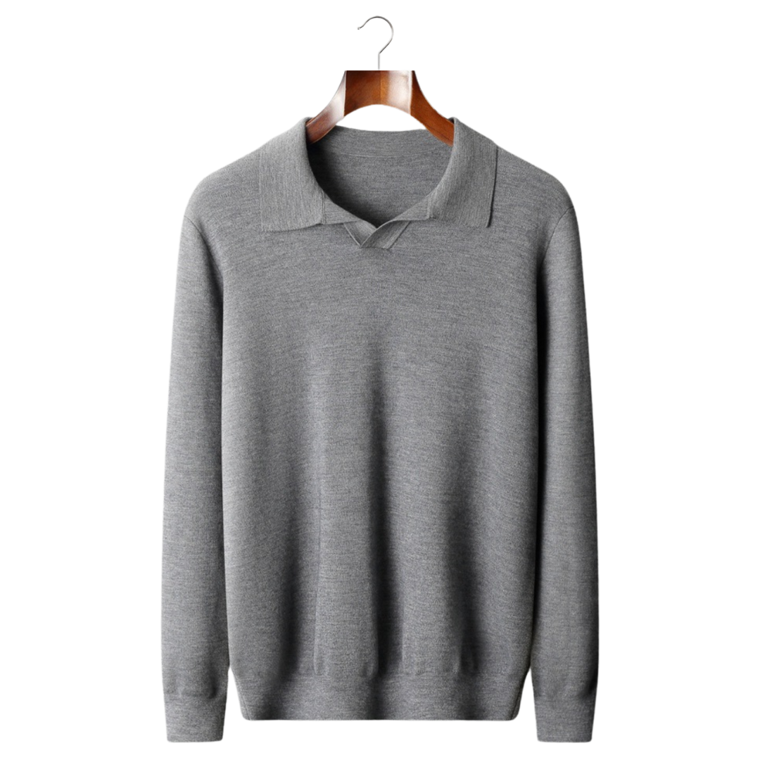 Polo de punto 100% cachemir