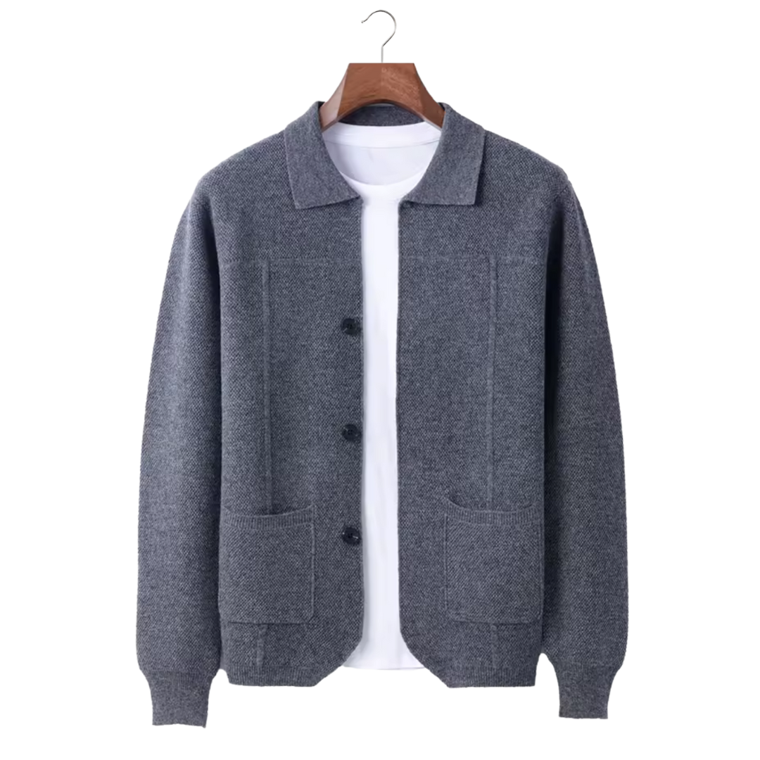 Chaqueta abotonada 100 % cachemira
