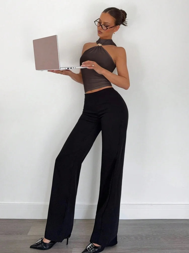 Top Corto Halter