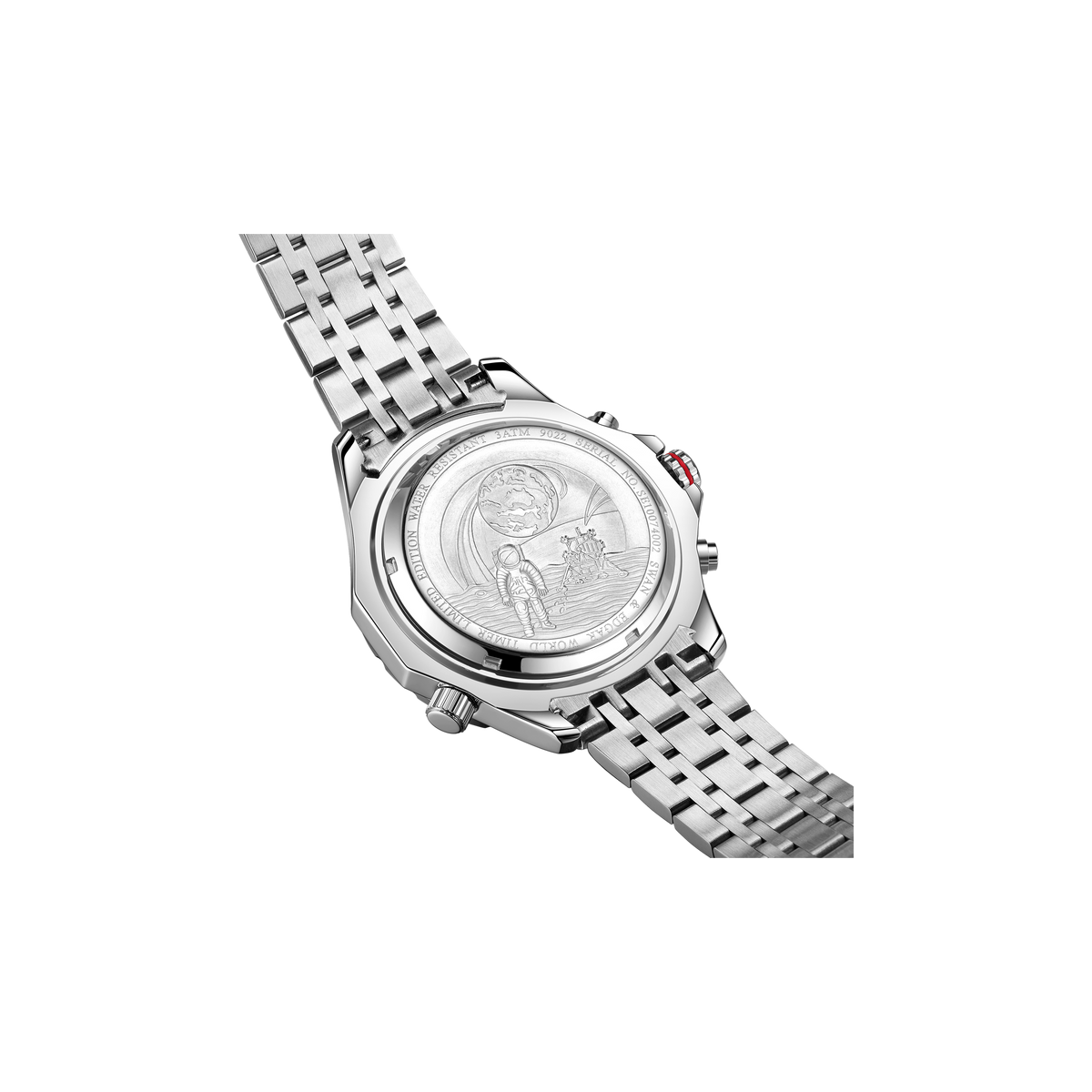 World Timer Mechanical Quartz Gris