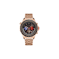 World Timer Mechanical Quartz Oro Rosa