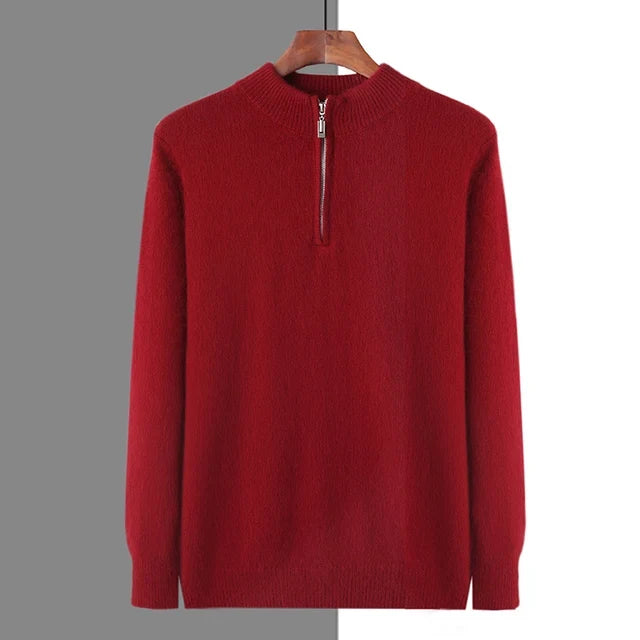Jersey Cachemire 100% con Cremallera