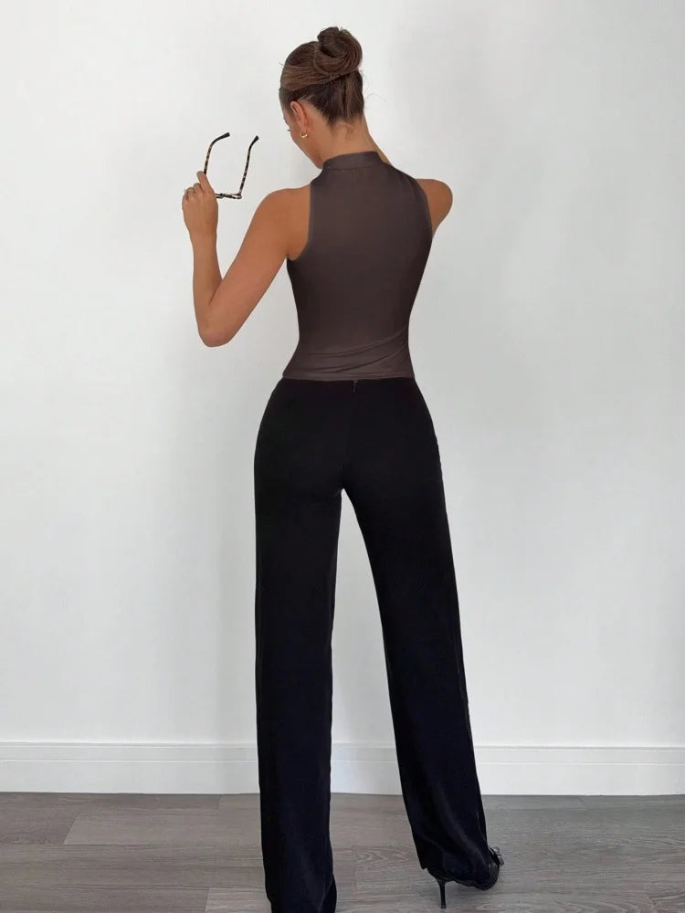 Top Corto Halter