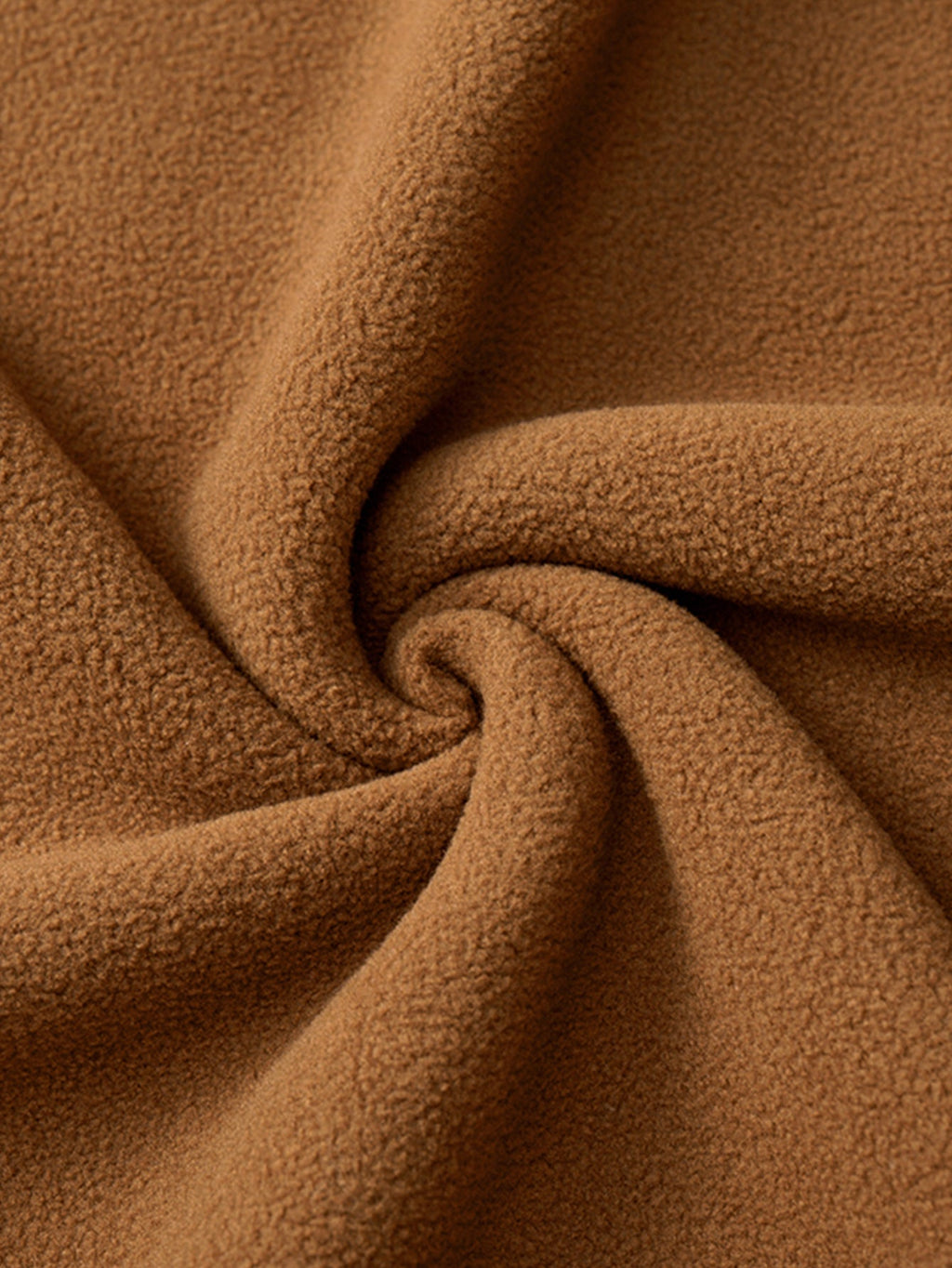 Fleecejacke mit Kapuze und Teddyfutter