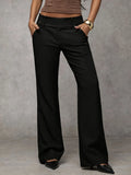 Pantalones Modernos de Corte Fluido