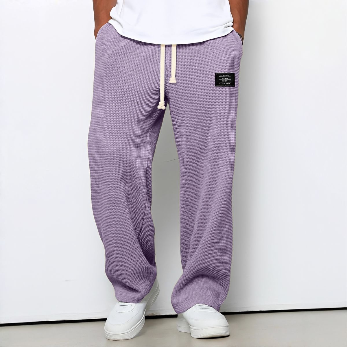 Pantalones largos  de piqué